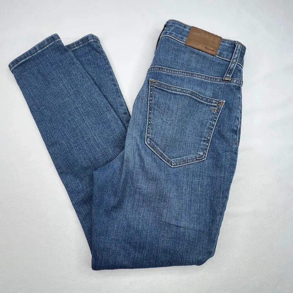 Madewell Curvy High Rise Skinny Crop Jeans 28